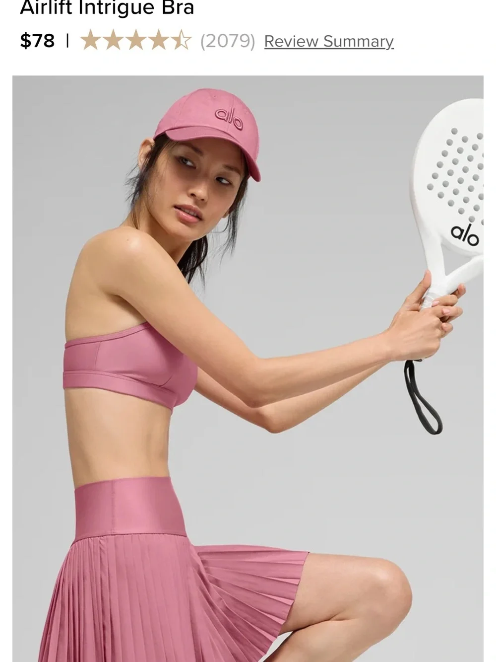 Airlift Intrigue Bra - Dusty Rose